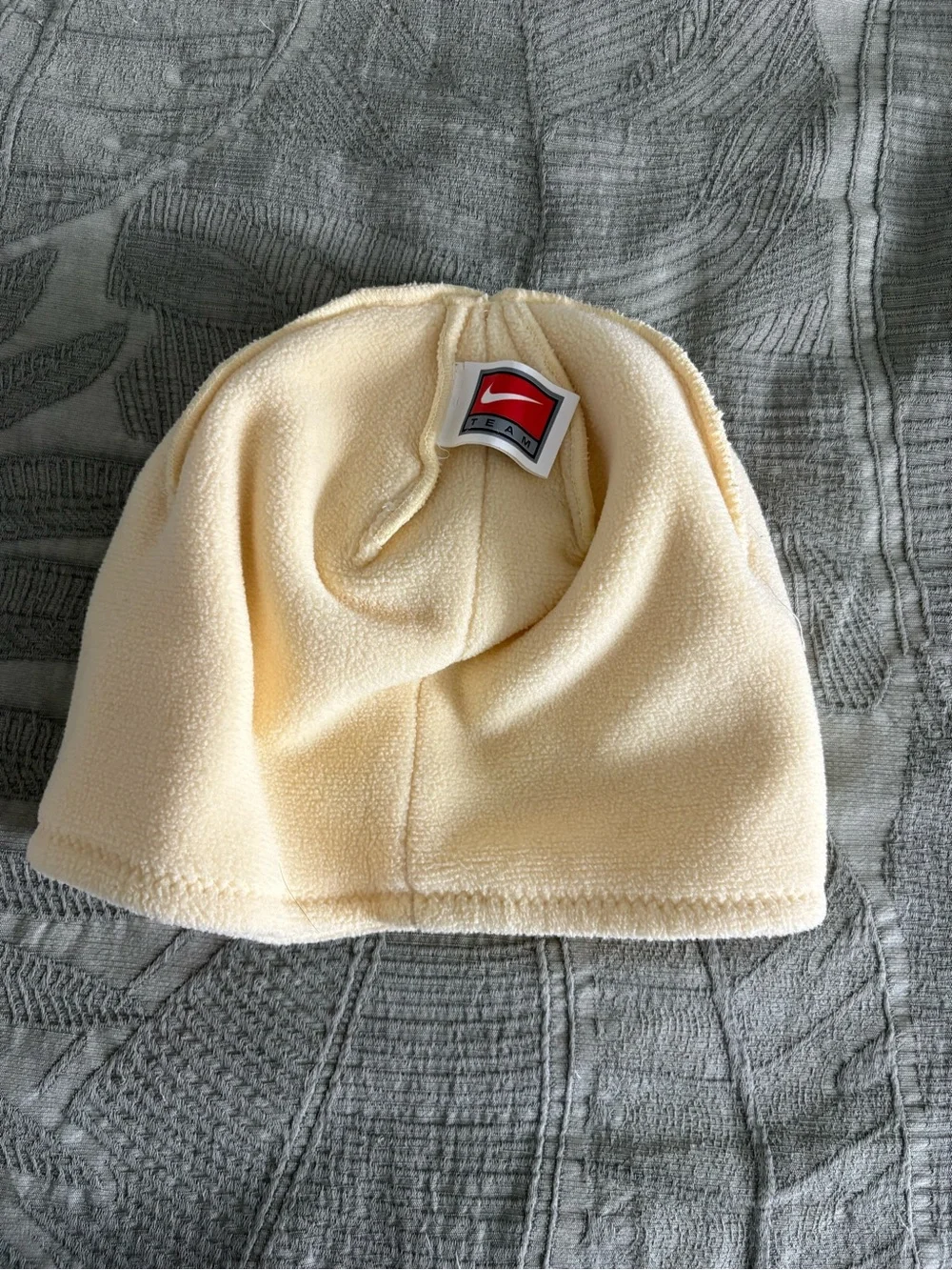 Nike Cream Fleece Beanie with Missouri Embroidery